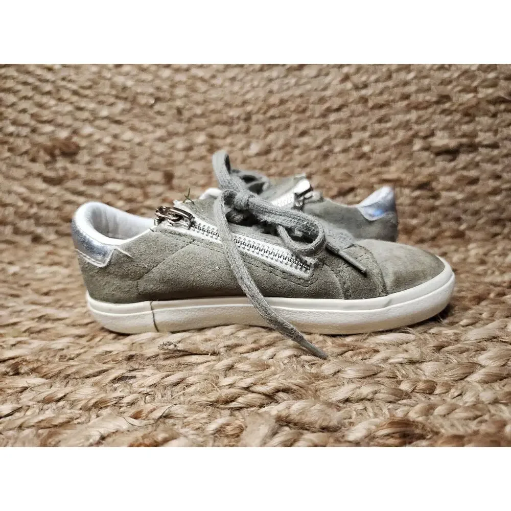 Vintage Havana Kids Susu - Gray Suede Shoes Size 13 School Casual